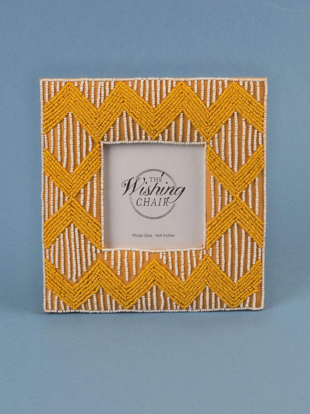 Tangelo Chevron Photo Frame