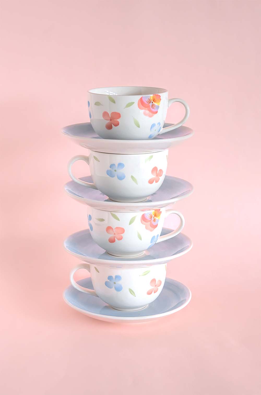 Forest Dreamscape Cup Saucer - Set of 4
