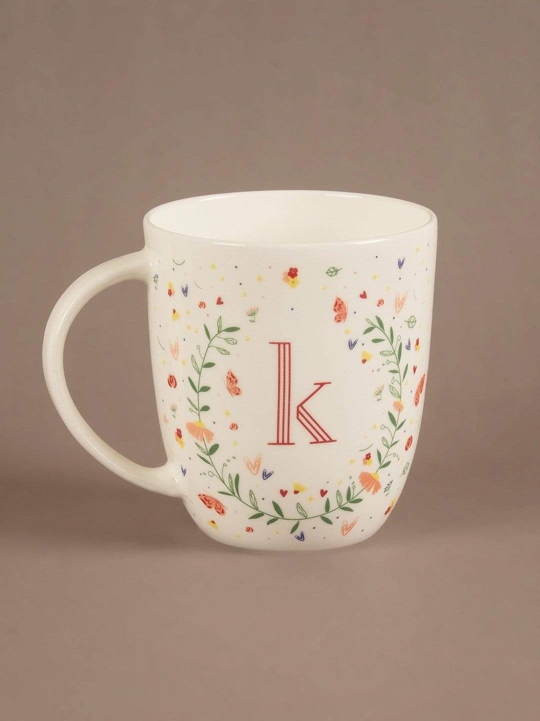 Butterfly Monogram Mug- A To Z
