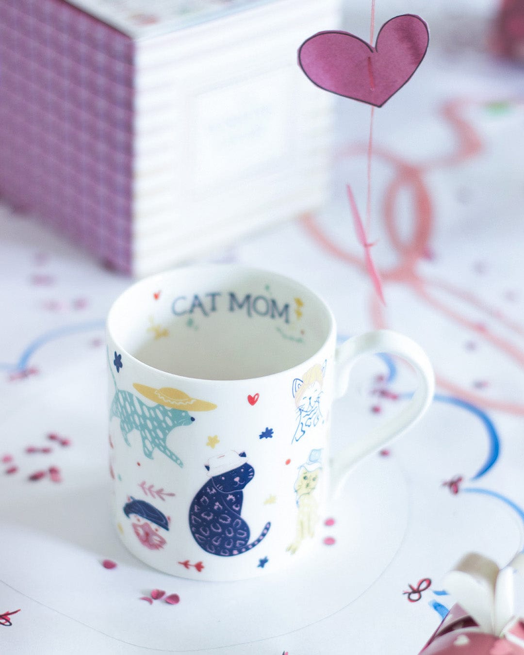 Purrfect Mom Fine China Mug