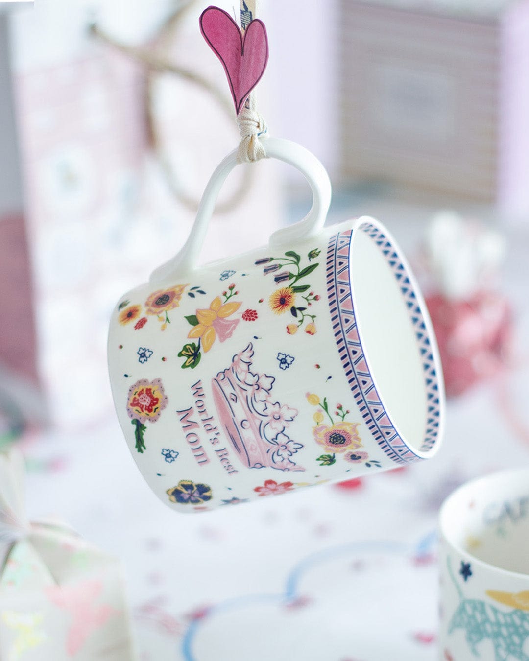 World's Best Mom Fine China Mug