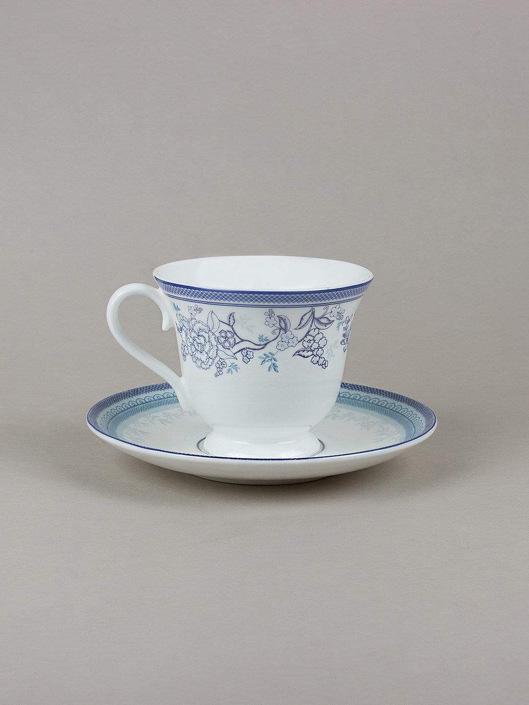 The Color Of Water Teacup & Saucer- Set Of 6