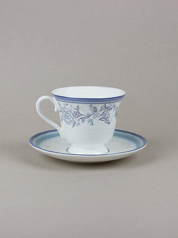 The Color Of Water Teacup & Saucer- Set Of 6