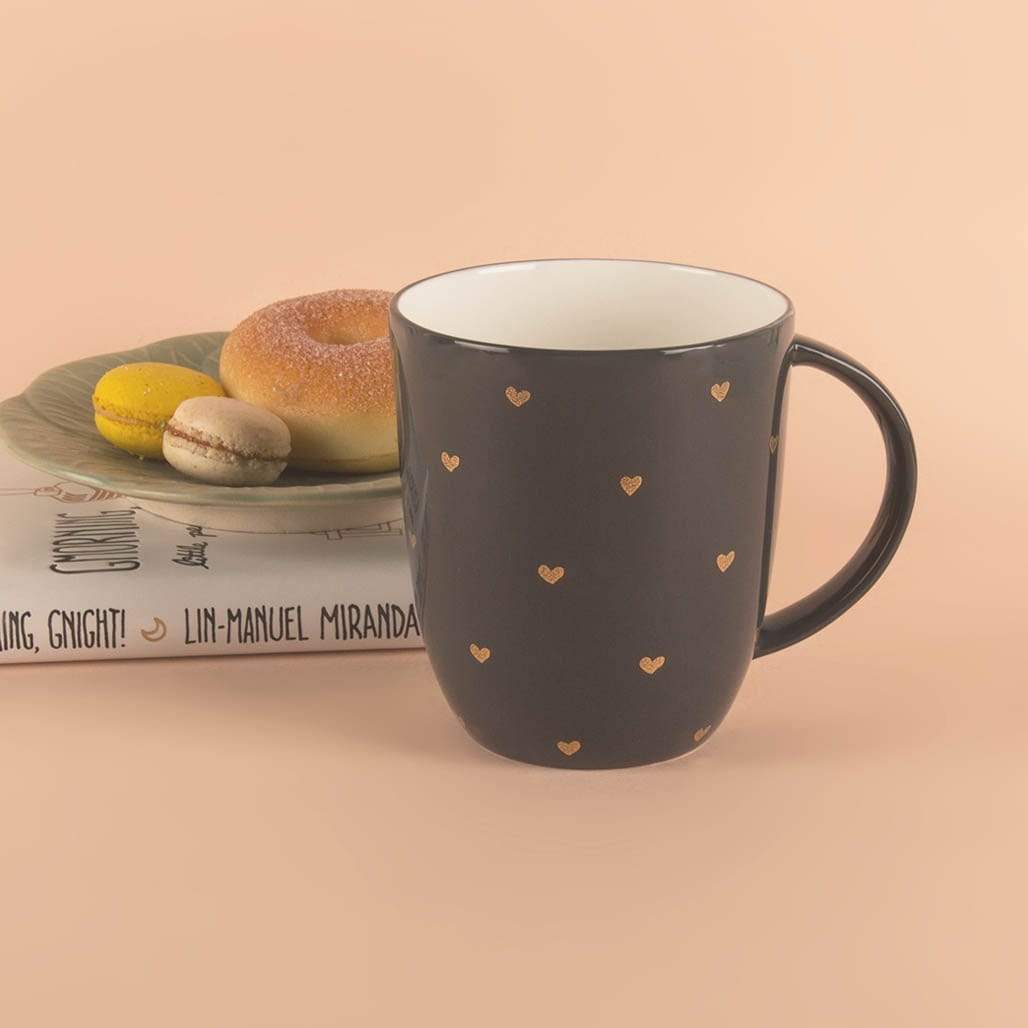 The Little Thing Heart Mug / Black