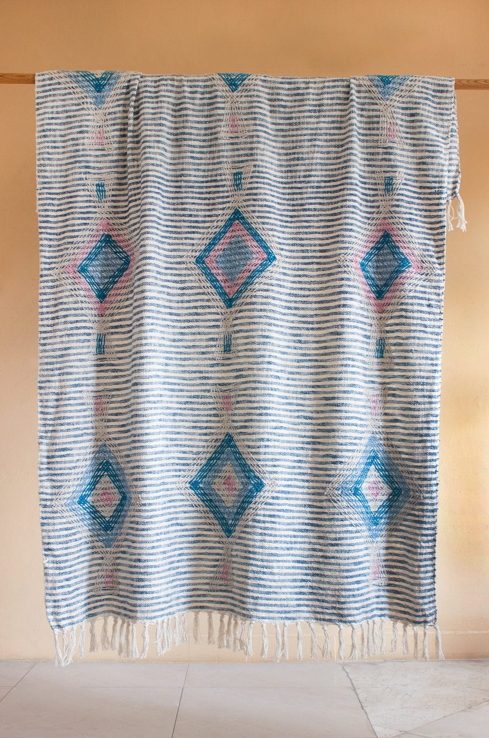 Asra Woven Cotton Throw