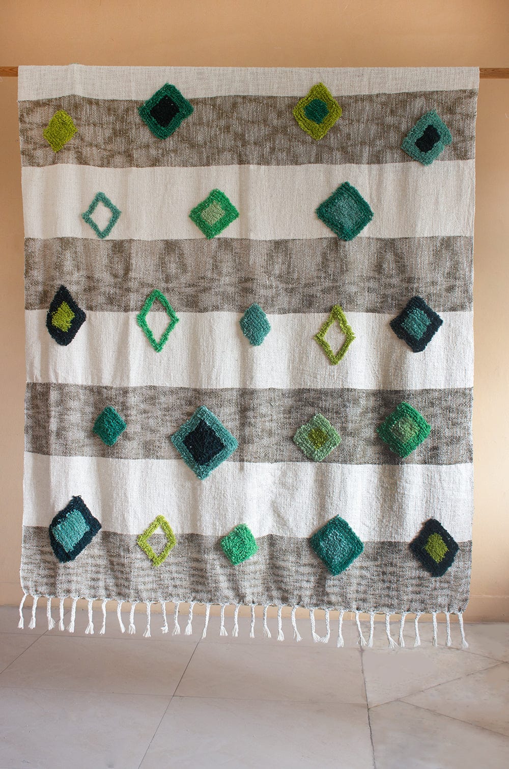 Mira Woven Cotton Throw