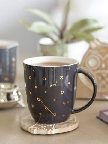 Tic Tac Toe Mug- Grey