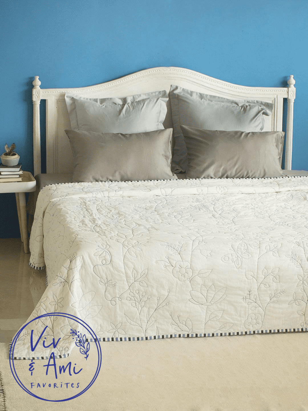 Trellis Quilted Bedcover
