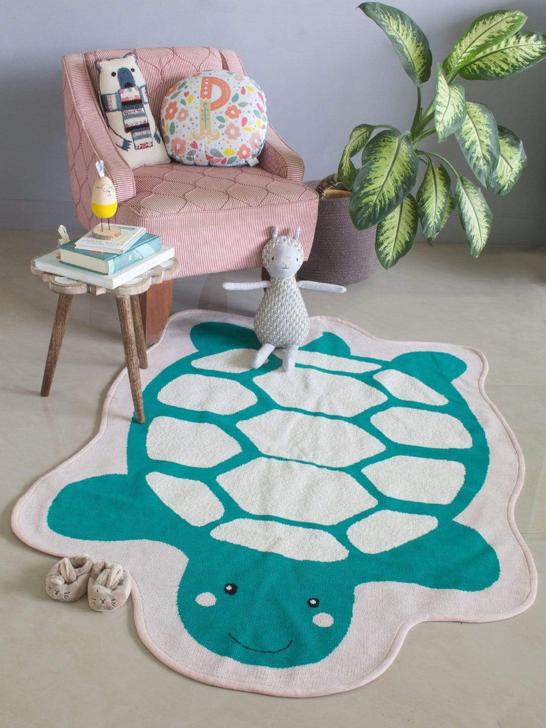 Turtle Kids Room Rug
