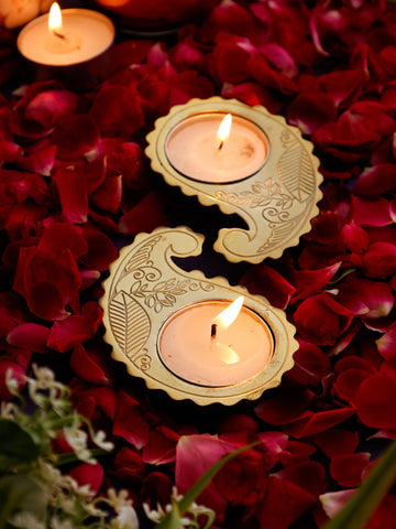 Twirl Tealight Holders Gift Box - Set of 2