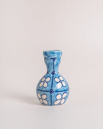 Nila Handpainted Ceramic Mini Vase