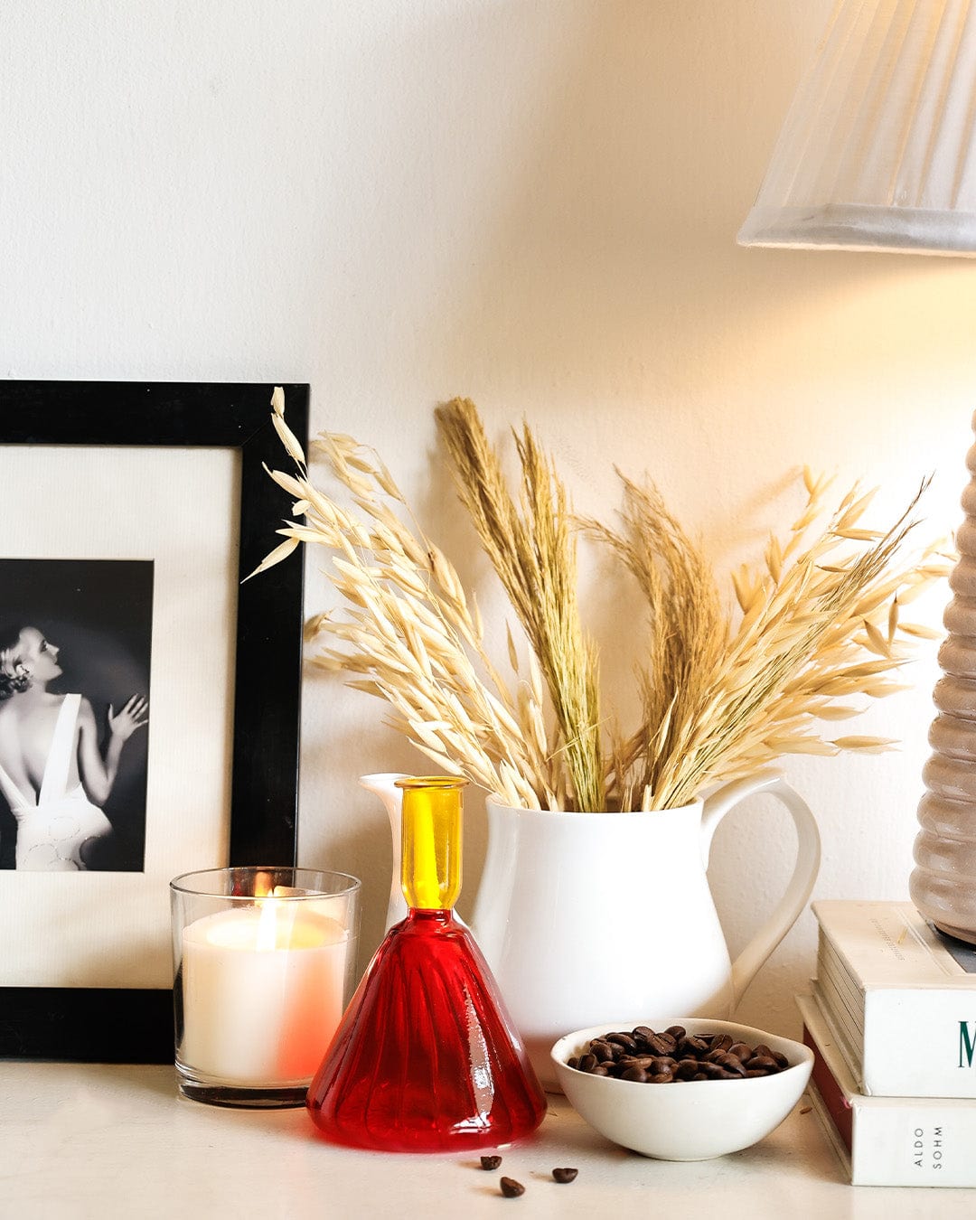 Tri Borosilicate Glass Vase