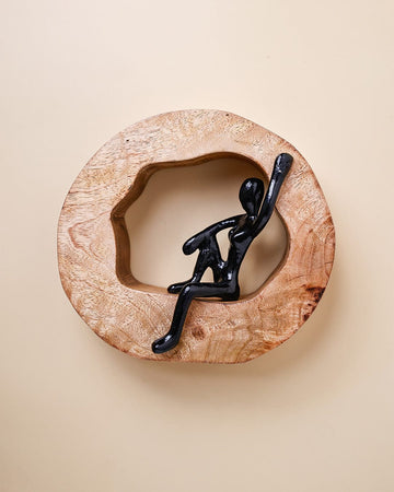 Ascend Wood & Metal Wall Decor