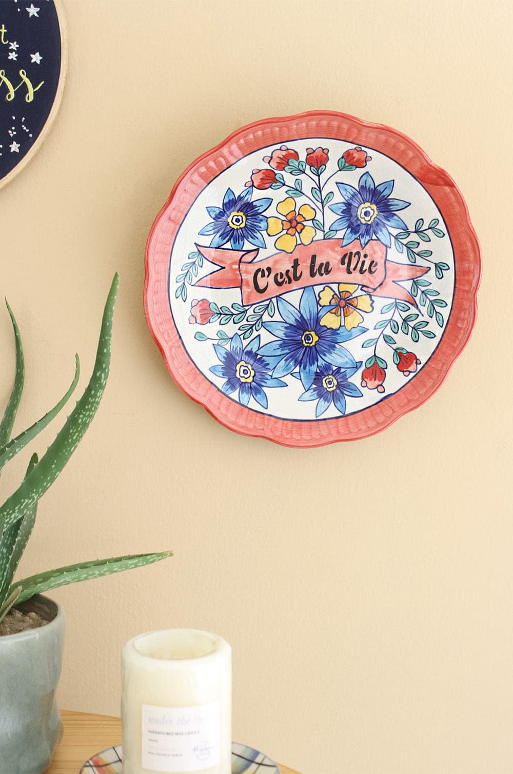 C'est La Vie Wall Plate