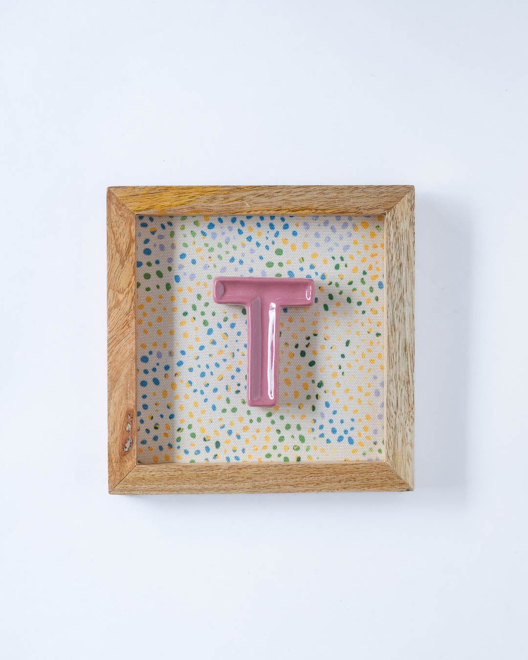 Mini Mottled Mono Wall Hanging - Pink