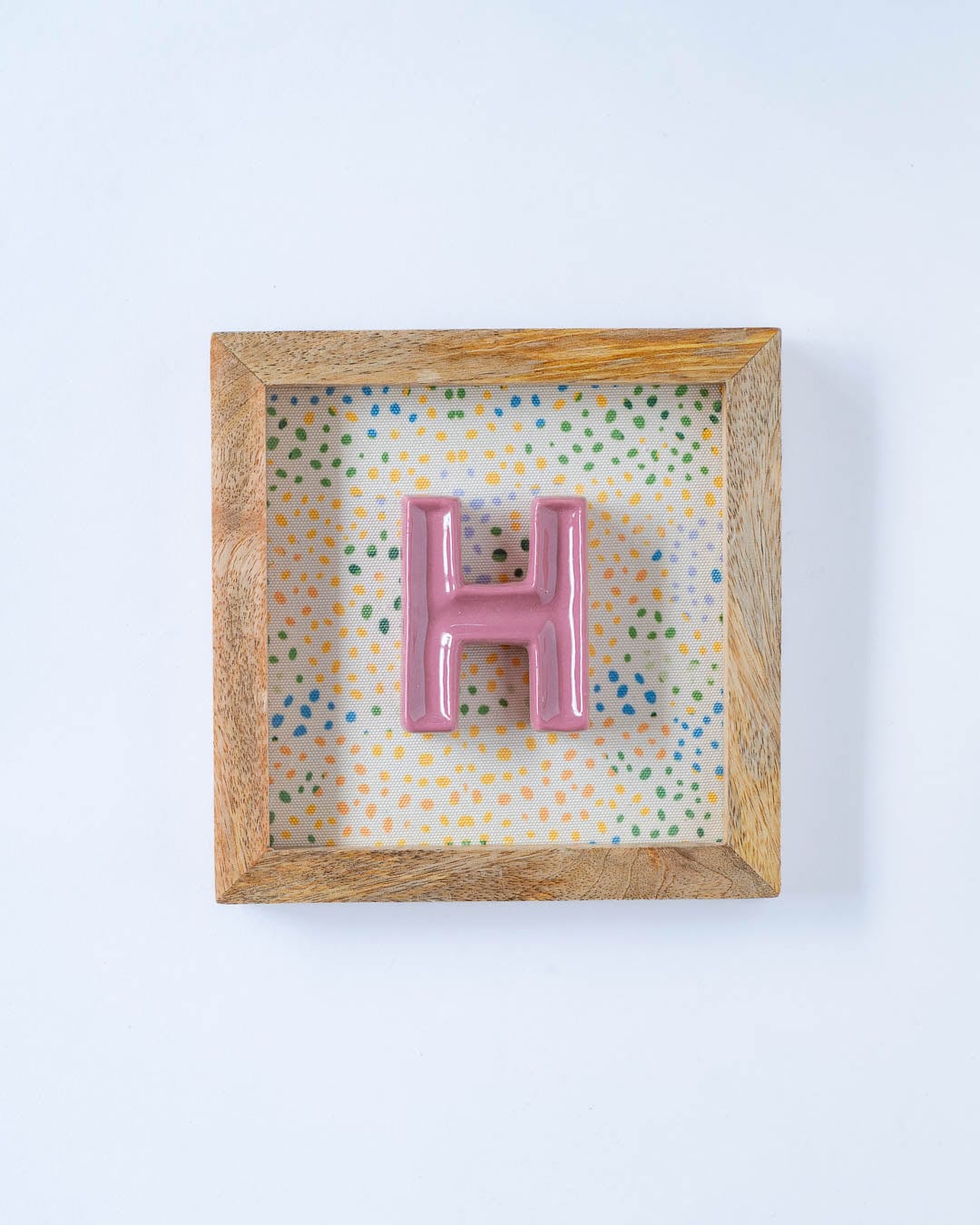 Mini Mottled Mono Wall Hanging - Pink