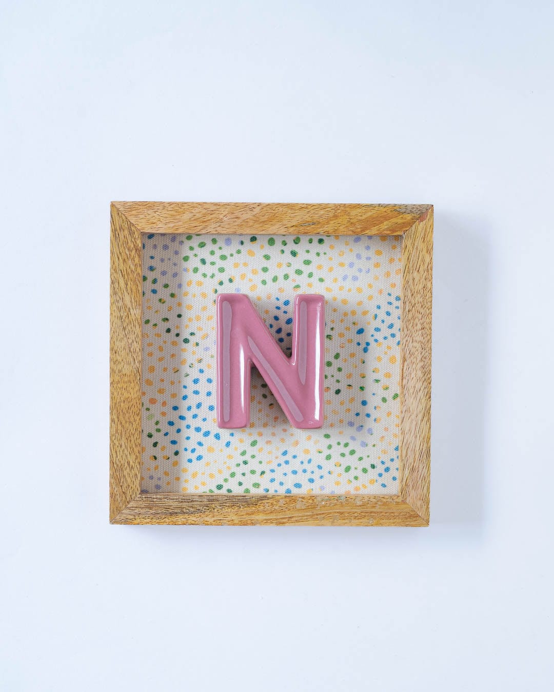 Mini Mottled Mono Wall Hanging - Pink
