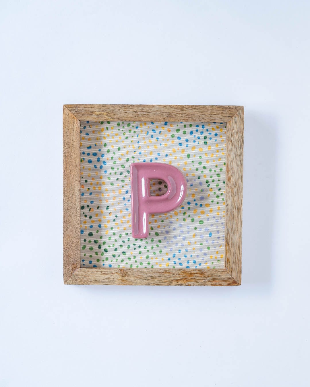 Mini Mottled Mono Wall Hanging - Pink
