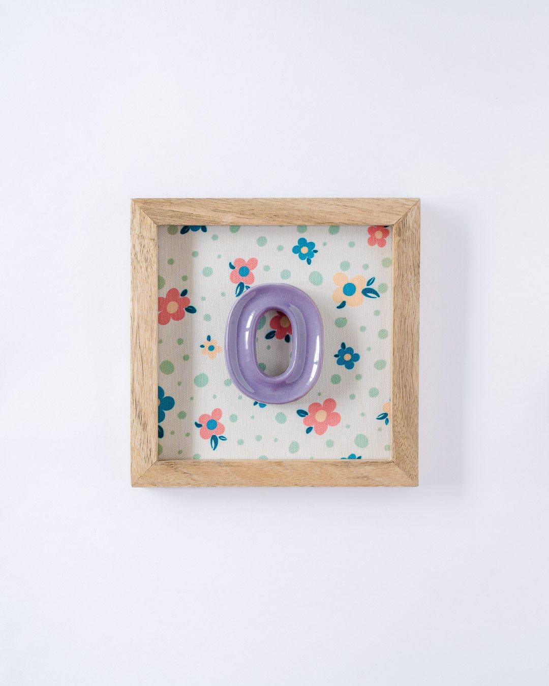 Mini Mottled Mono Wall Hanging - Purple
