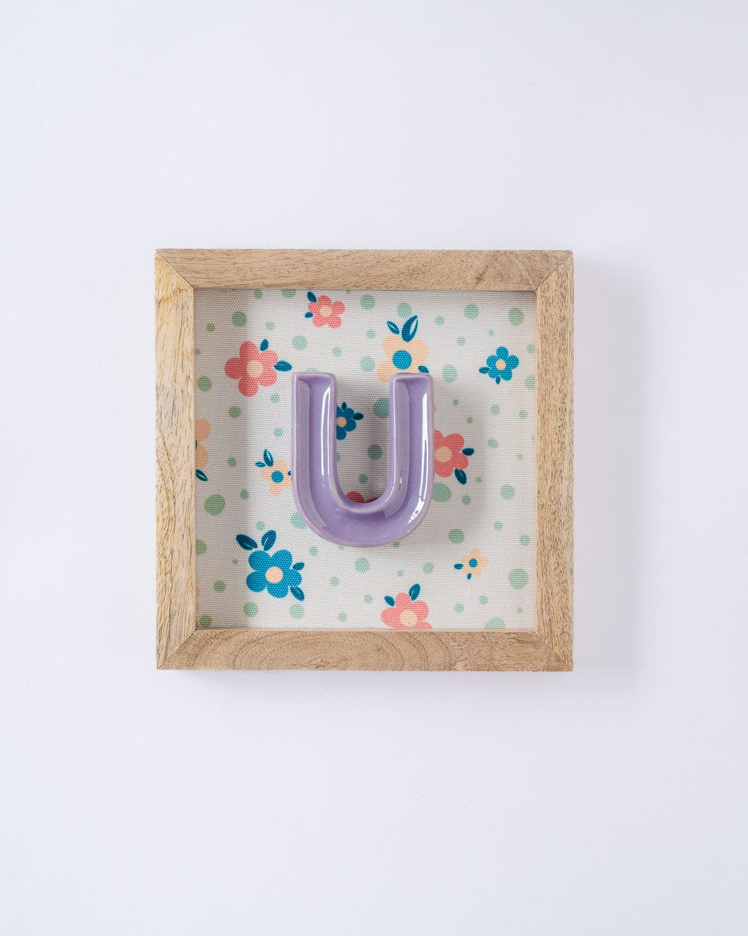 Mini Mottled Mono Wall Hanging - Purple
