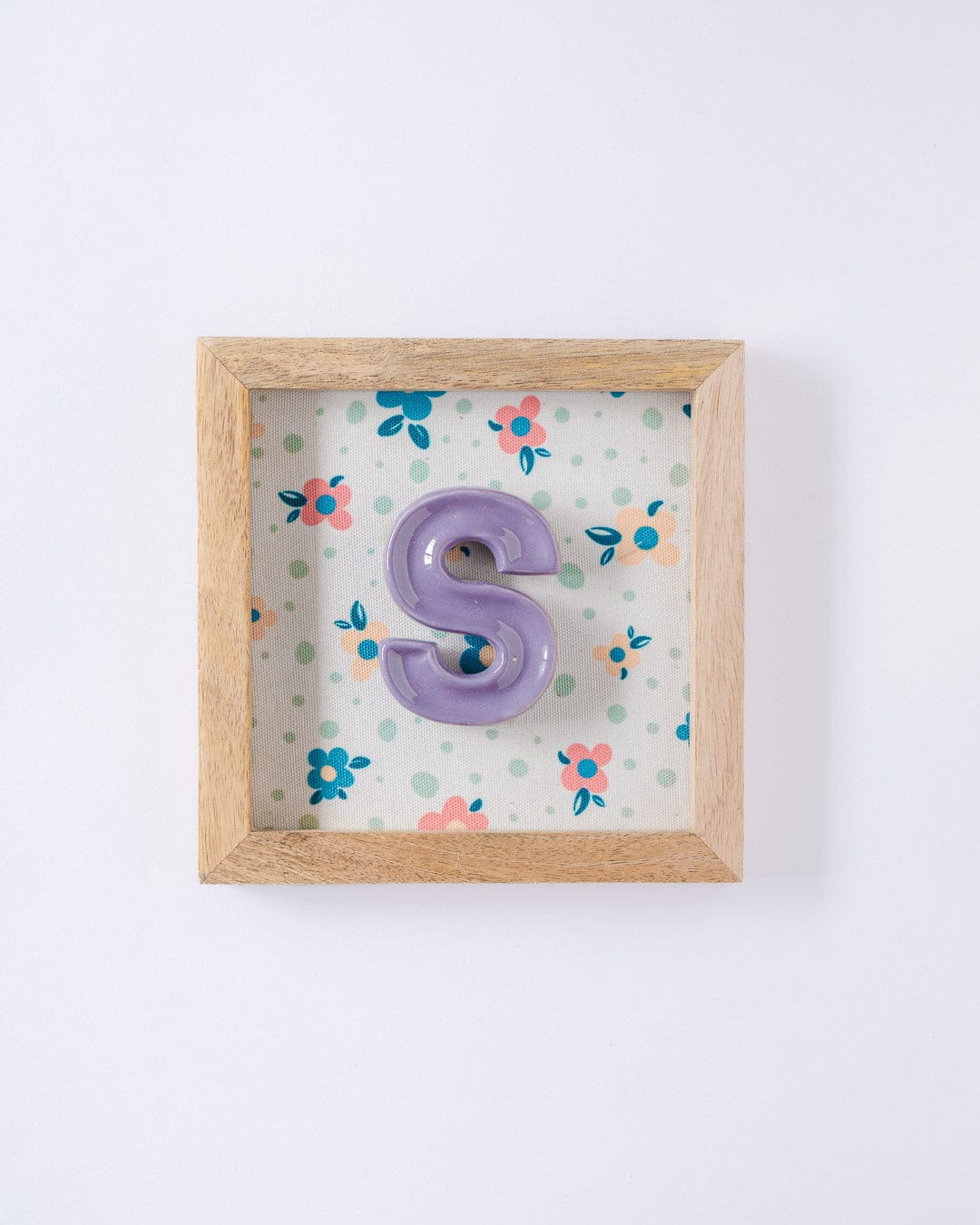 Mini Mottled Mono Wall Hanging - Purple