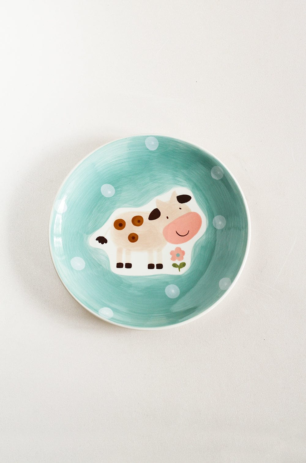 Quirky Farm Handpainted Wall Plate