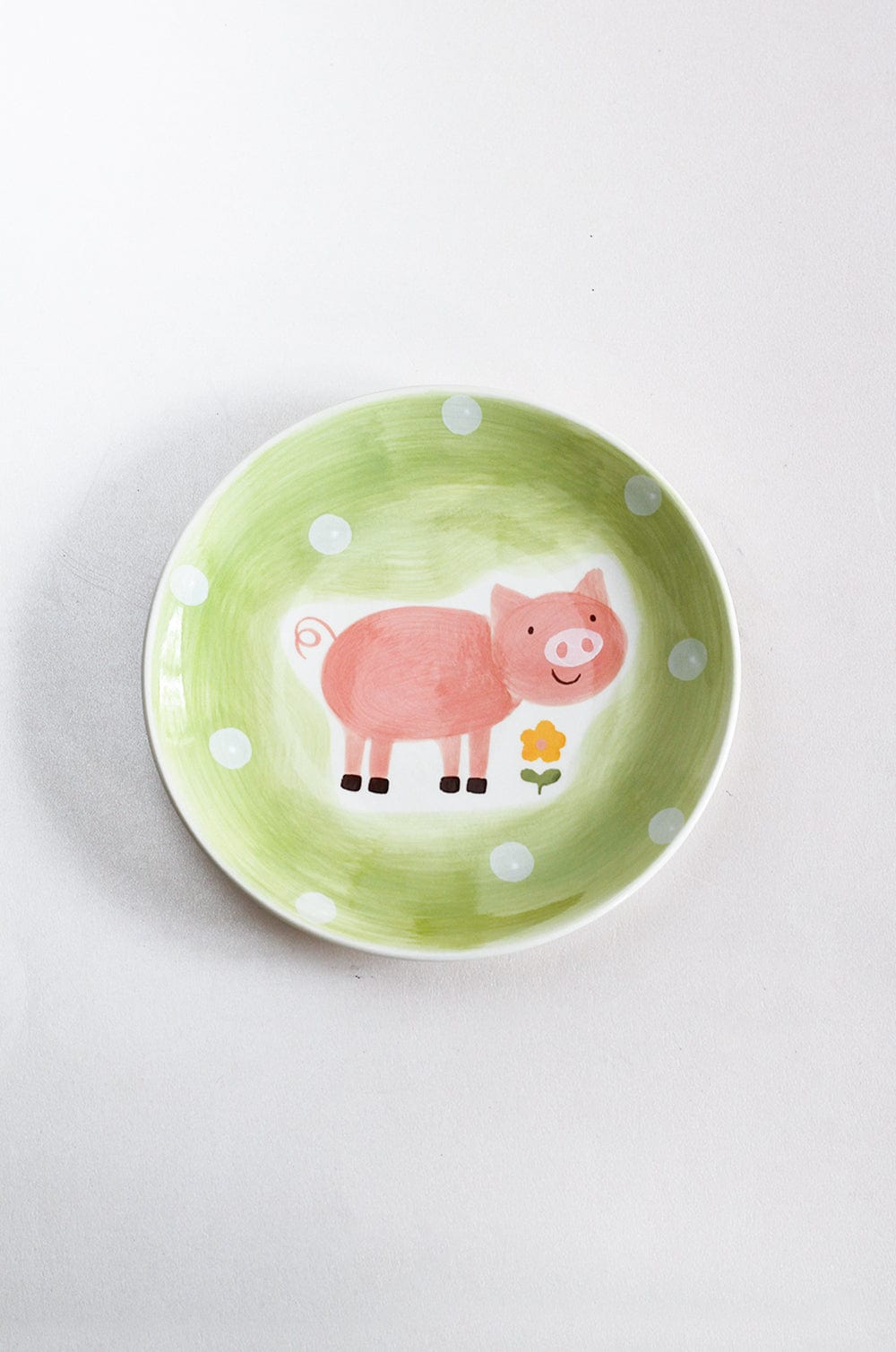 Quirky Farm Handpainted Wall Plate