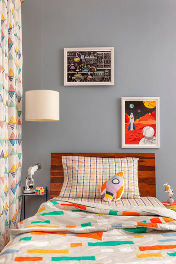 Zookeeper Amber, The Architect Bed Cover-DOUBLE