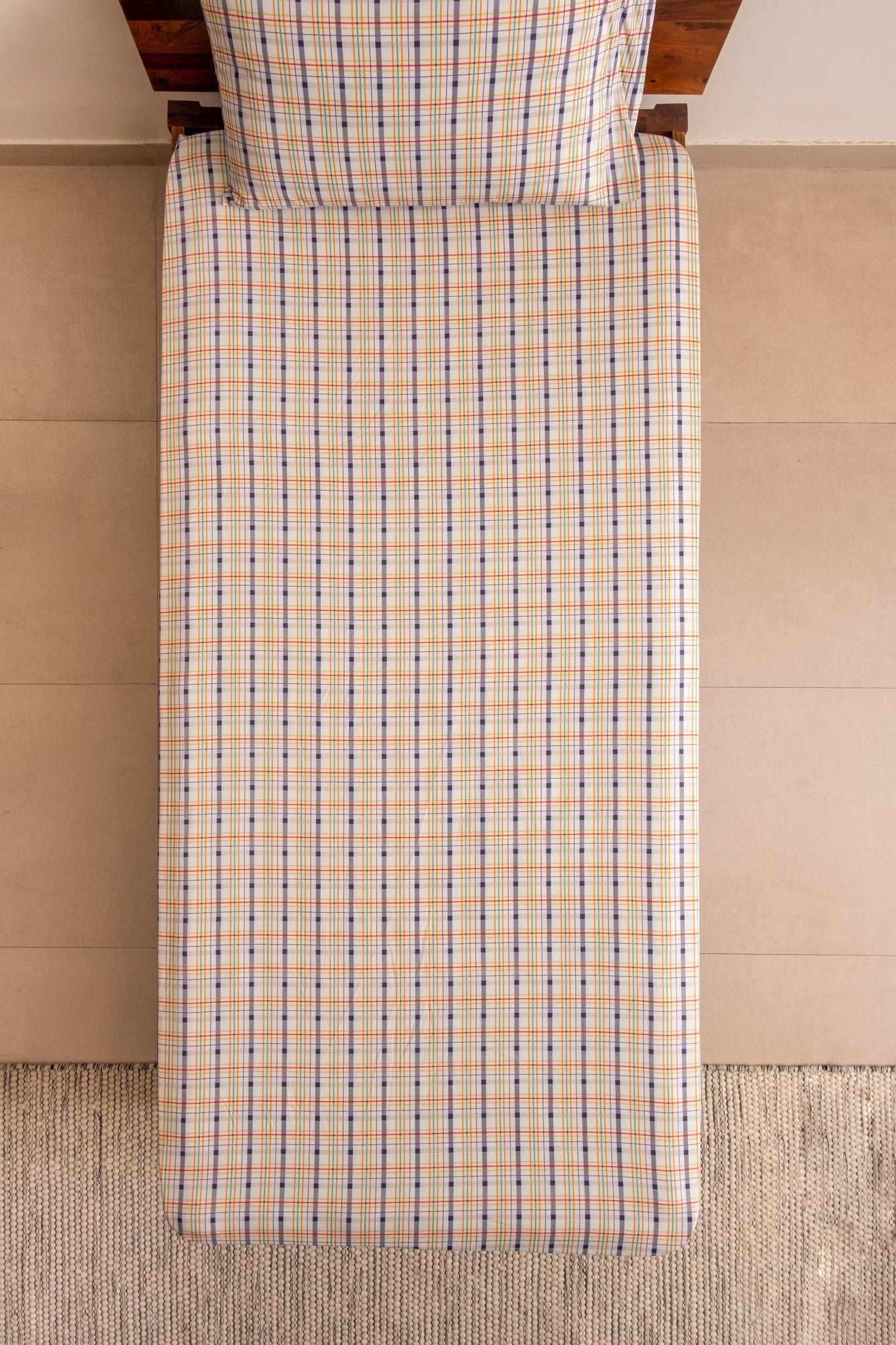 Zookeeper Mehul, The Musician Sheet and Shams Set- Fitted Sheet