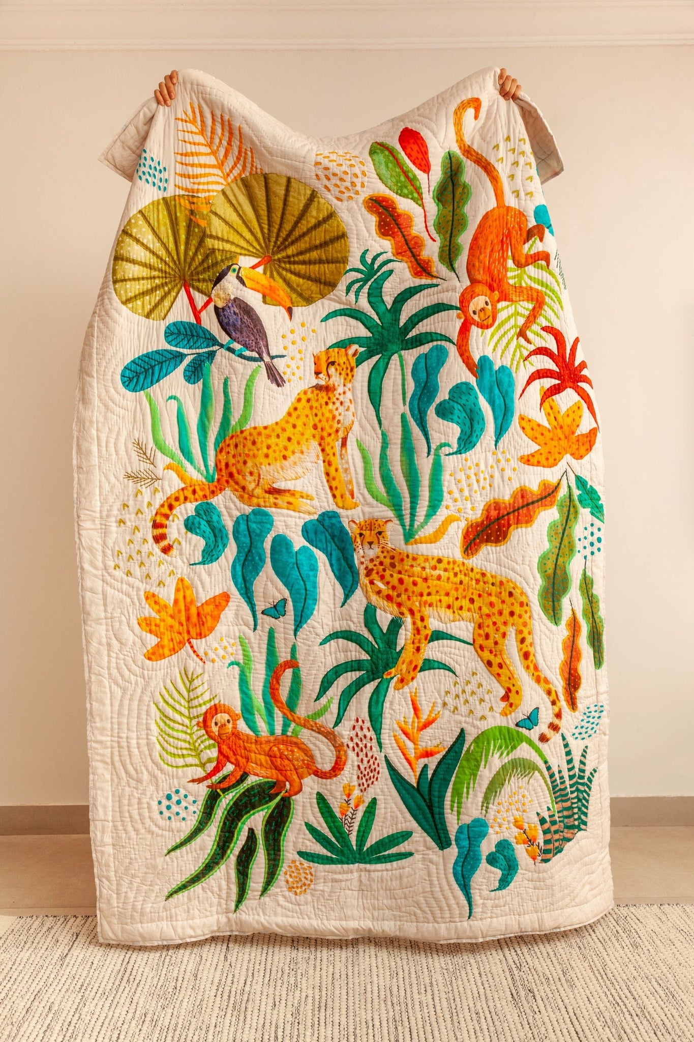 Zookeeper The Forest is my Playground Quilt