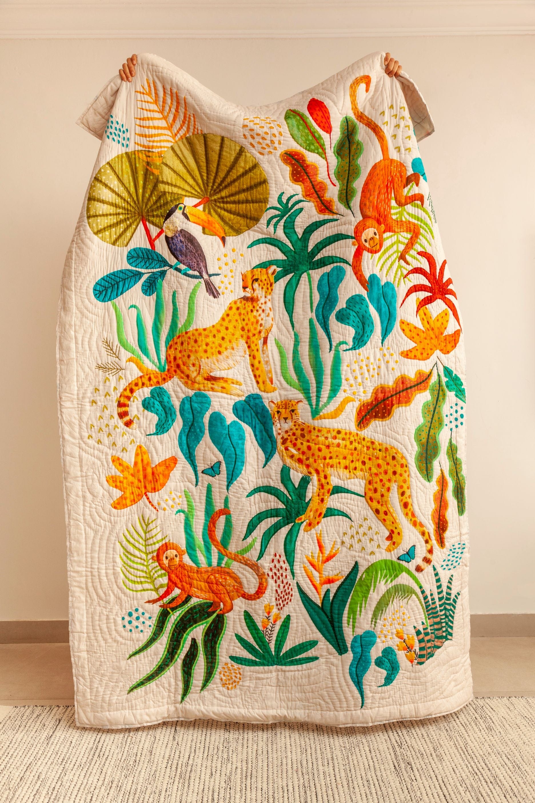 Zookeeper The Forest is my Playground Quilt